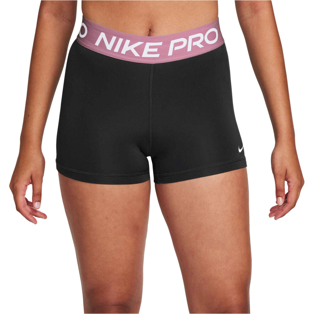 Nike pantalones y mallas cortas fitness mujer W NP 365 SHORT 3IN vista frontal