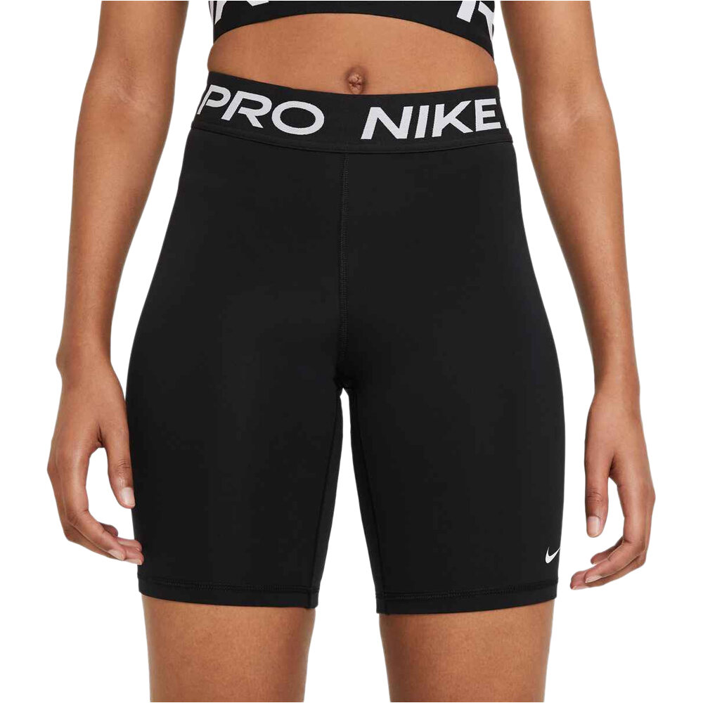 Nike pantalones y mallas cortas fitness mujer W NP 365 SHORT 8IN vista frontal