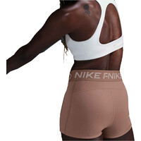 Nike pantalones y mallas cortas fitness mujer W NP DF 365 MR 3IN LPP SHORT vista trasera