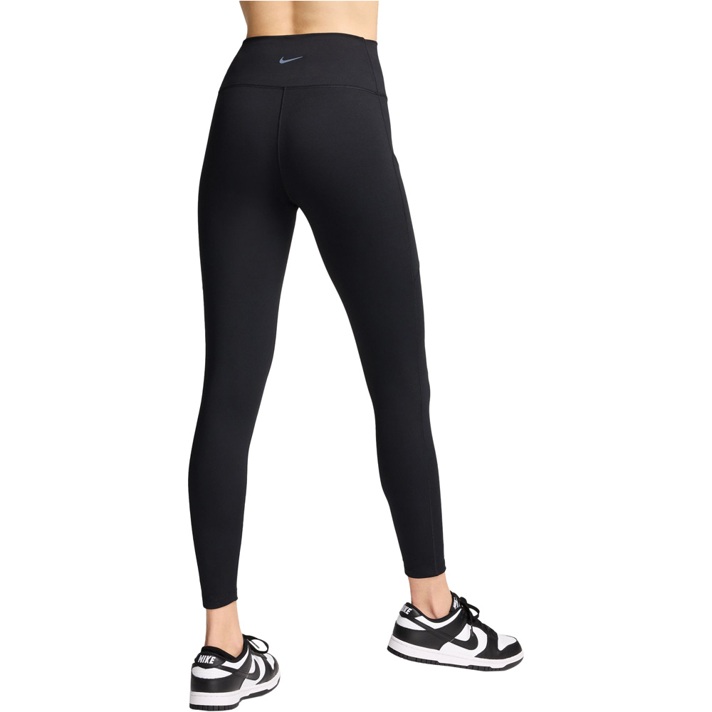 Nike pantalones y mallas largas fitness mujer W NK DF ONE HR 7/8 PKT TGHT vista trasera