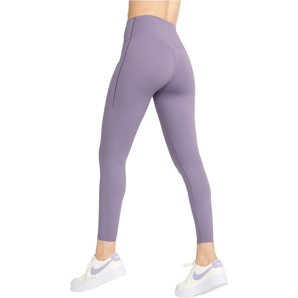 Nike pantalones y mallas largas fitness mujer W NK DF UNIVERSA HR 7/8 TGHT vista trasera