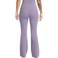 Nike pantalones y mallas largas fitness mujer W NK DF ZENVY HR FLARE vista trasera