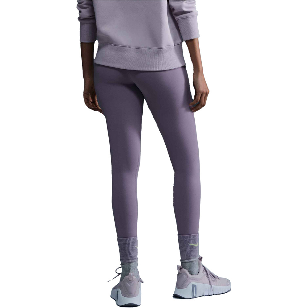 Nike pantalones y mallas largas fitness mujer W NK DF ZENVY HR TGHT vista trasera