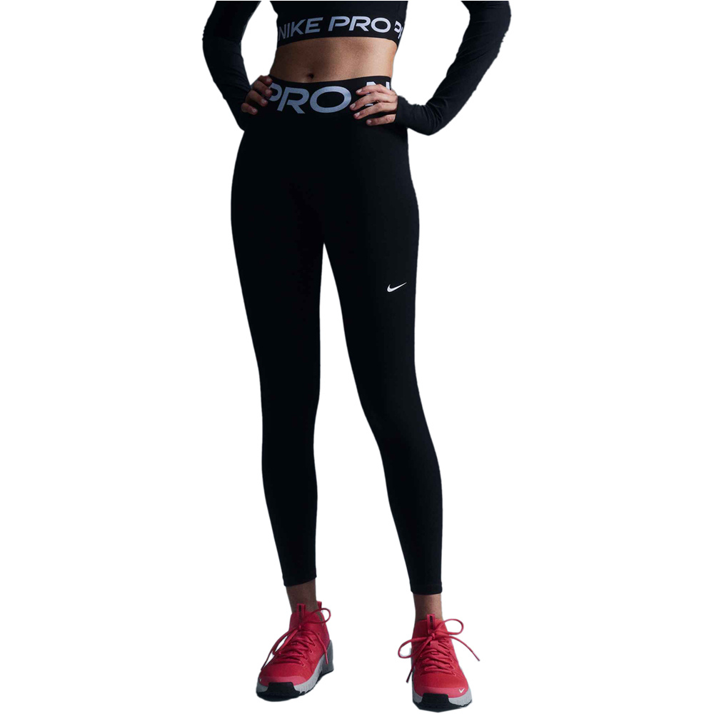 Nike pantalones y mallas largas fitness mujer W NP SCULPT DF HR TIGHT vista frontal