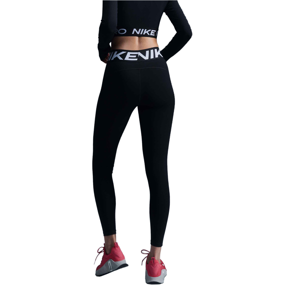 Nike pantalones y mallas largas fitness mujer W NP SCULPT DF HR TIGHT vista trasera