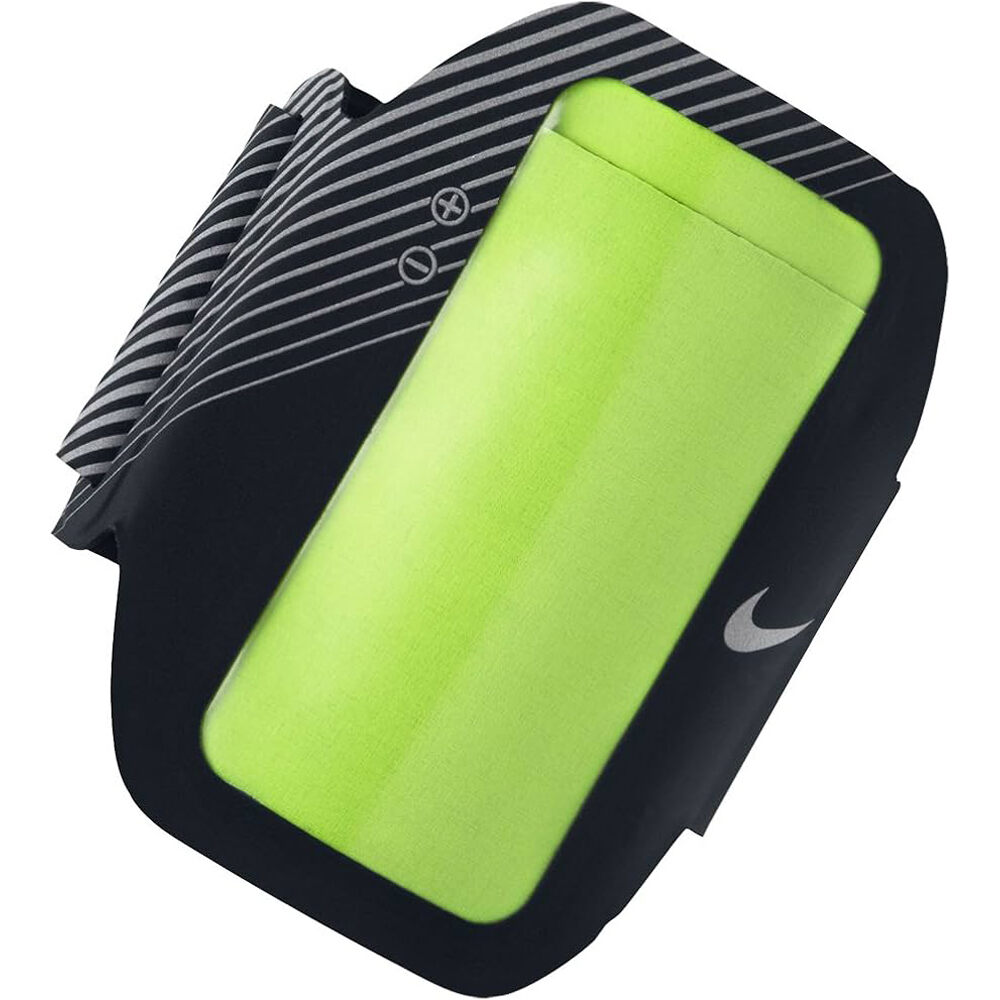 Nike soporte móvil ARM BAND E2 PR.PERF IPHONE 5 BL/SIL vista frontal