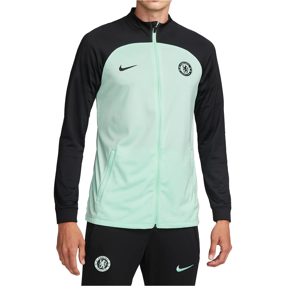 Nike sudadera entrenamiento fútbol CFC M NK DF STRK TRKJKT K 3R vista frontal