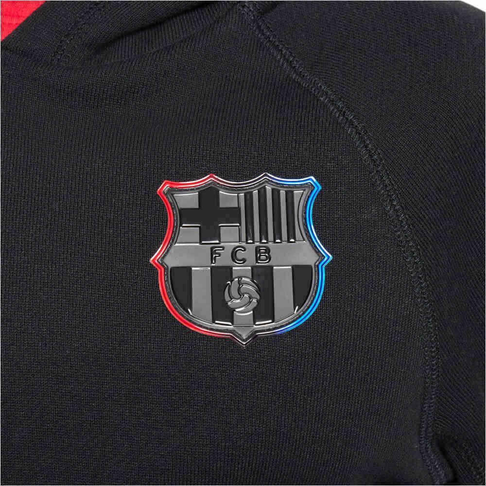 Nike sudadera entrenamiento fútbol niño BARCELONA 25 K NSW NIKE AIR PO HDY AWGX 04