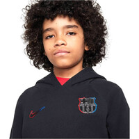 Nike sudadera entrenamiento fútbol niño BARCELONA 25 K NSW NIKE AIR PO HDY AWGX vista detalle