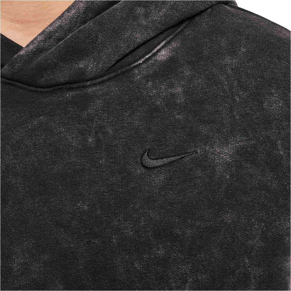 Nike sudadera entrenamiento fútbol niño K NK COB FLC PO HOODIE WASH vista detalle