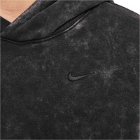 Nike sudadera entrenamiento fútbol niño K NK COB FLC PO HOODIE WASH vista detalle