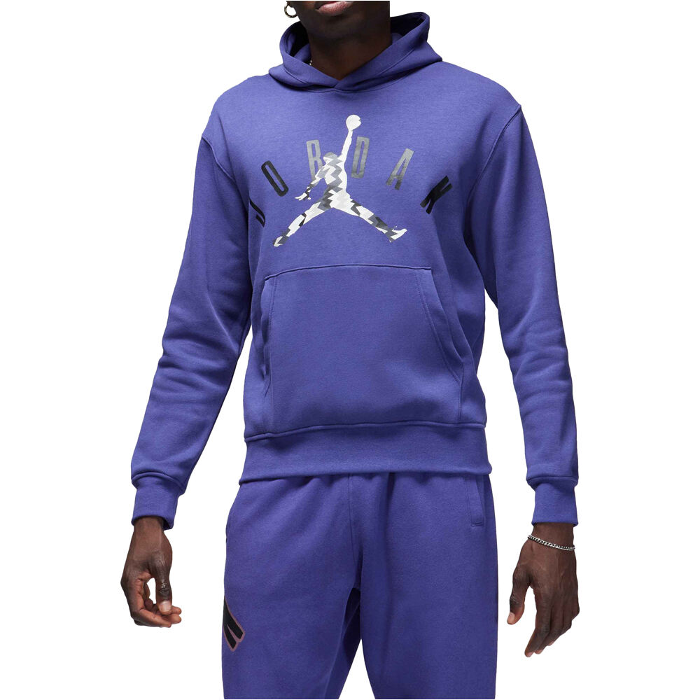 Nike sudadera hombre M J FLT MVP HBR FLC PO vista frontal