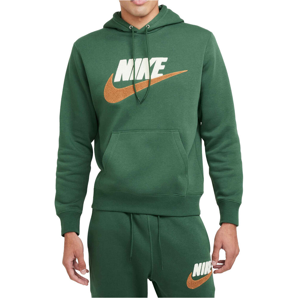 Nike sudadera hombre M NK CLUB BB PO CHNL FTRA vista frontal