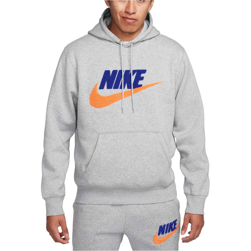 Nike sudadera hombre M NK CLUB BB PO CHNL FTRA vista frontal