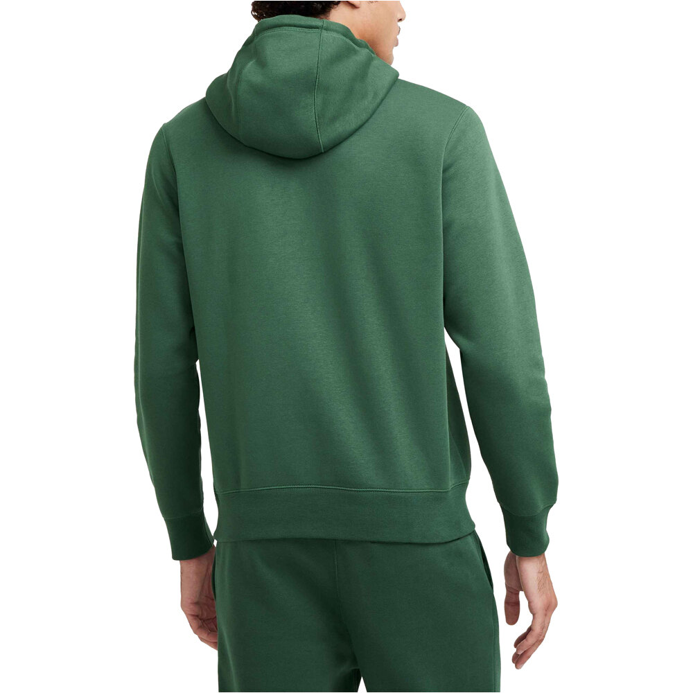 Nike sudadera hombre M NK CLUB BB PO CHNL FTRA vista trasera