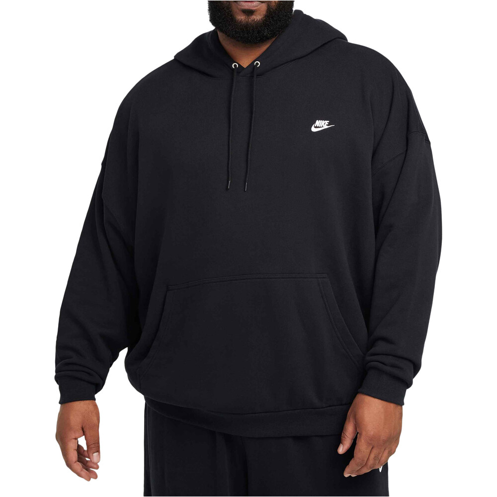 Nike sudadera hombre M NK CLUB FT OVERSIZED PO HDY vista frontal