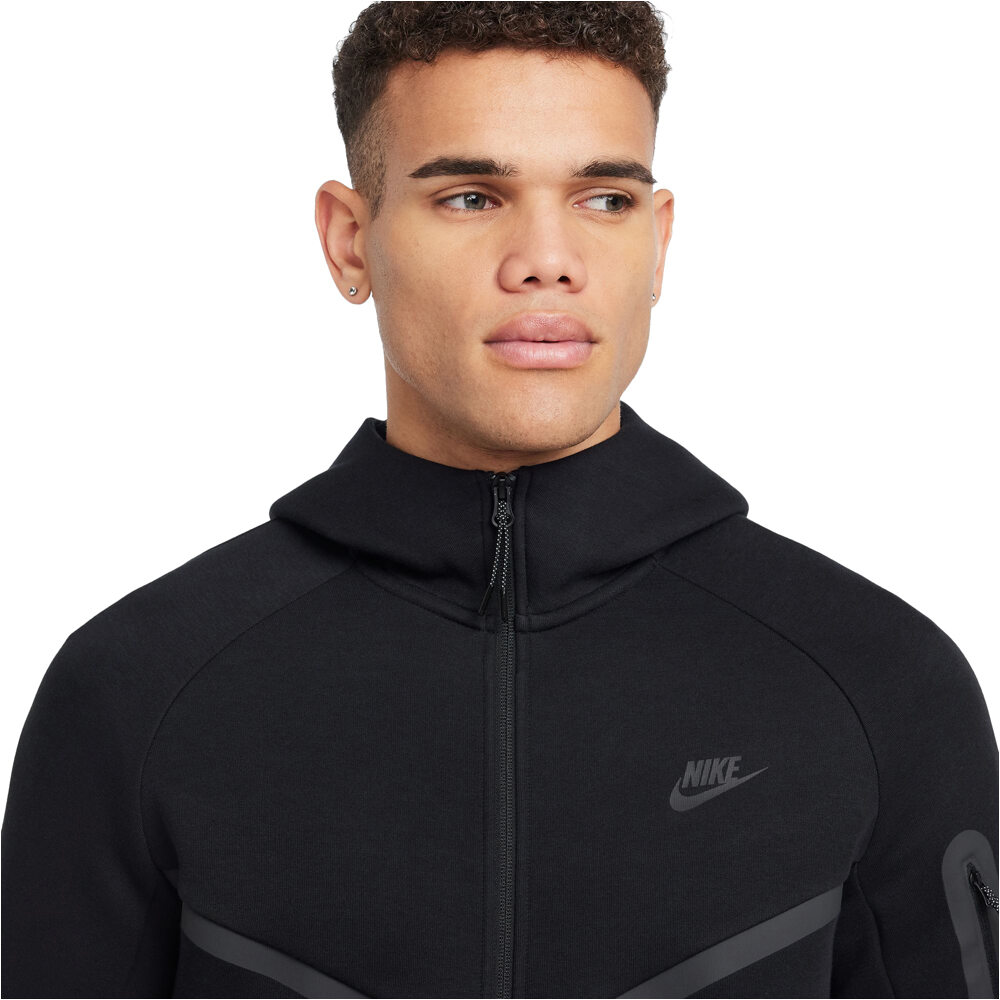 Nike sudadera hombre M NK TCH FLC FZ WR HOODIE vista detalle