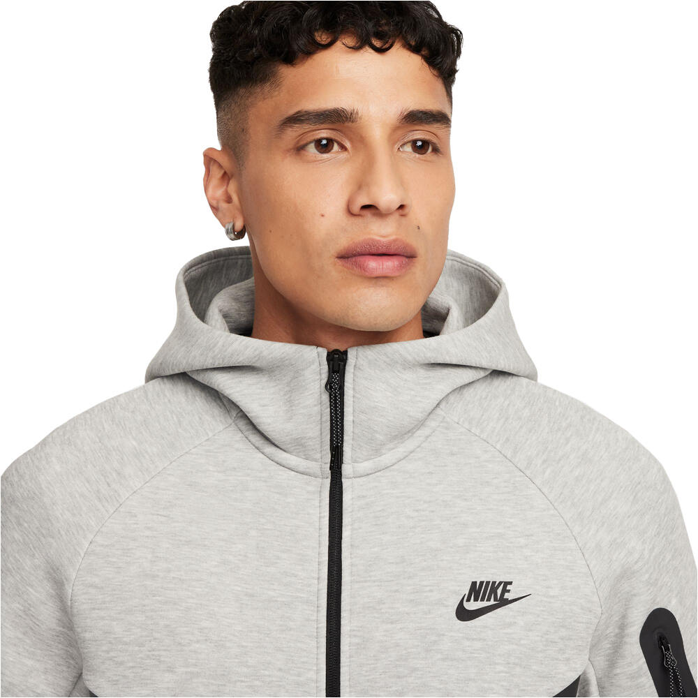 Nike sudadera hombre M NK TCH FLC FZ WR HOODIE vista detalle