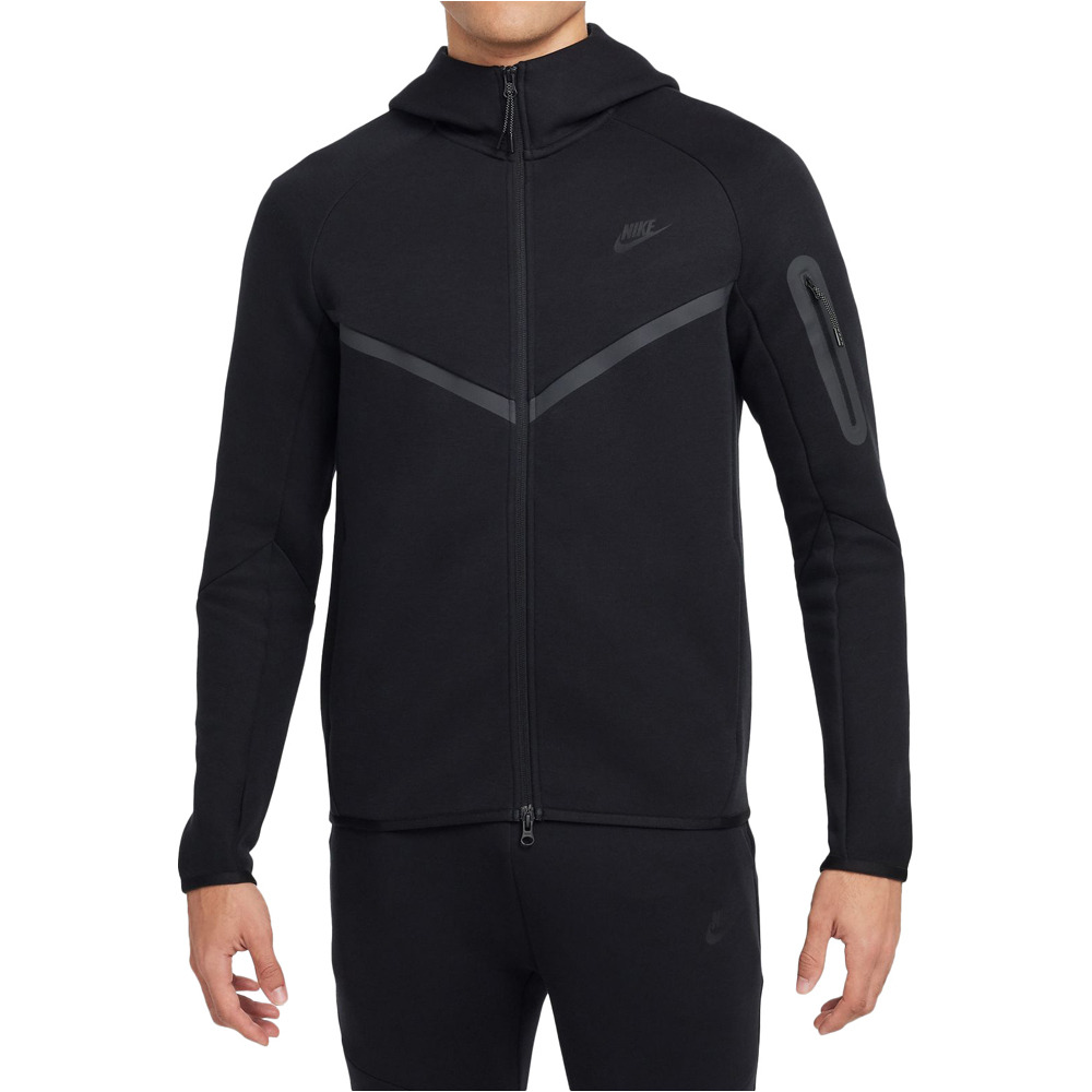 Nike sudadera hombre M NK TCH FLC FZ WR HOODIE vista frontal