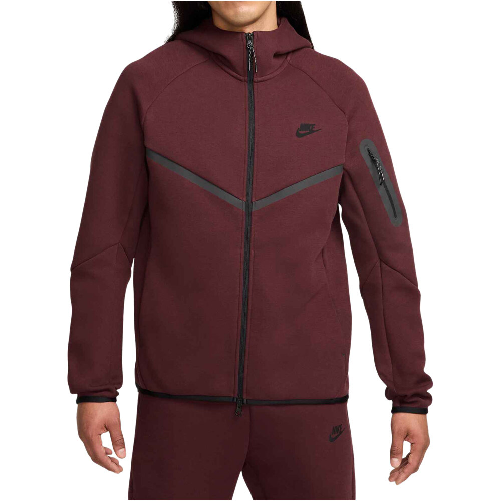 Nike sudadera hombre M NK TCH FLC FZ WR HOODIE vista frontal