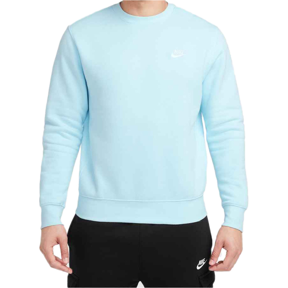 Nike sudadera hombre M NSW CLUB CRW BB vista frontal