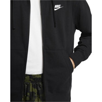 Nike sudadera hombre M NSW CLUB HOODIE FZ FT 04