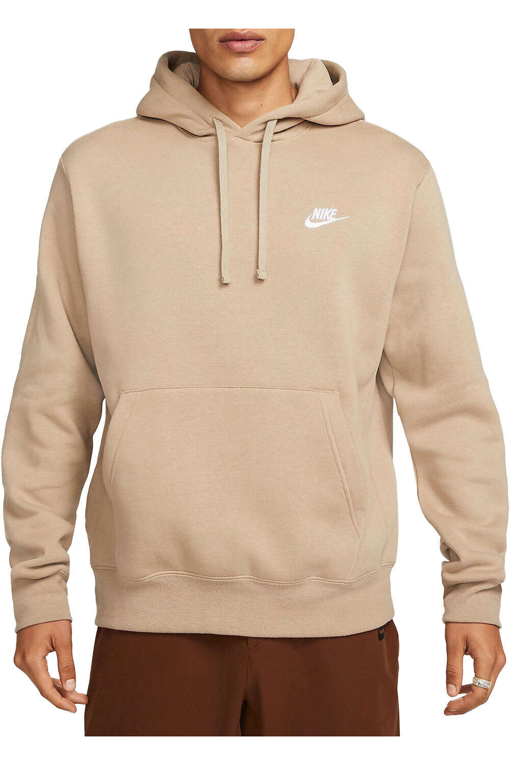 Nike sudadera hombre M NSW CLUB HOODIE PO BB vista frontal