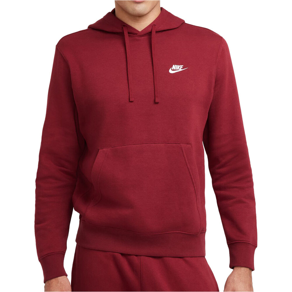 Nike sudadera hombre M NSW CLUB HOODIE PO BB vista frontal