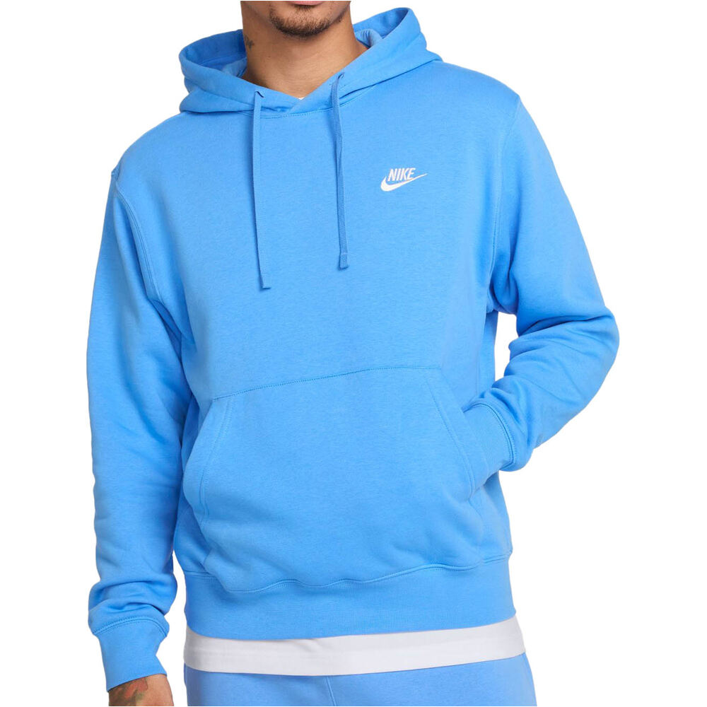 Nike sudadera hombre M NSW CLUB HOODIE PO BB vista frontal