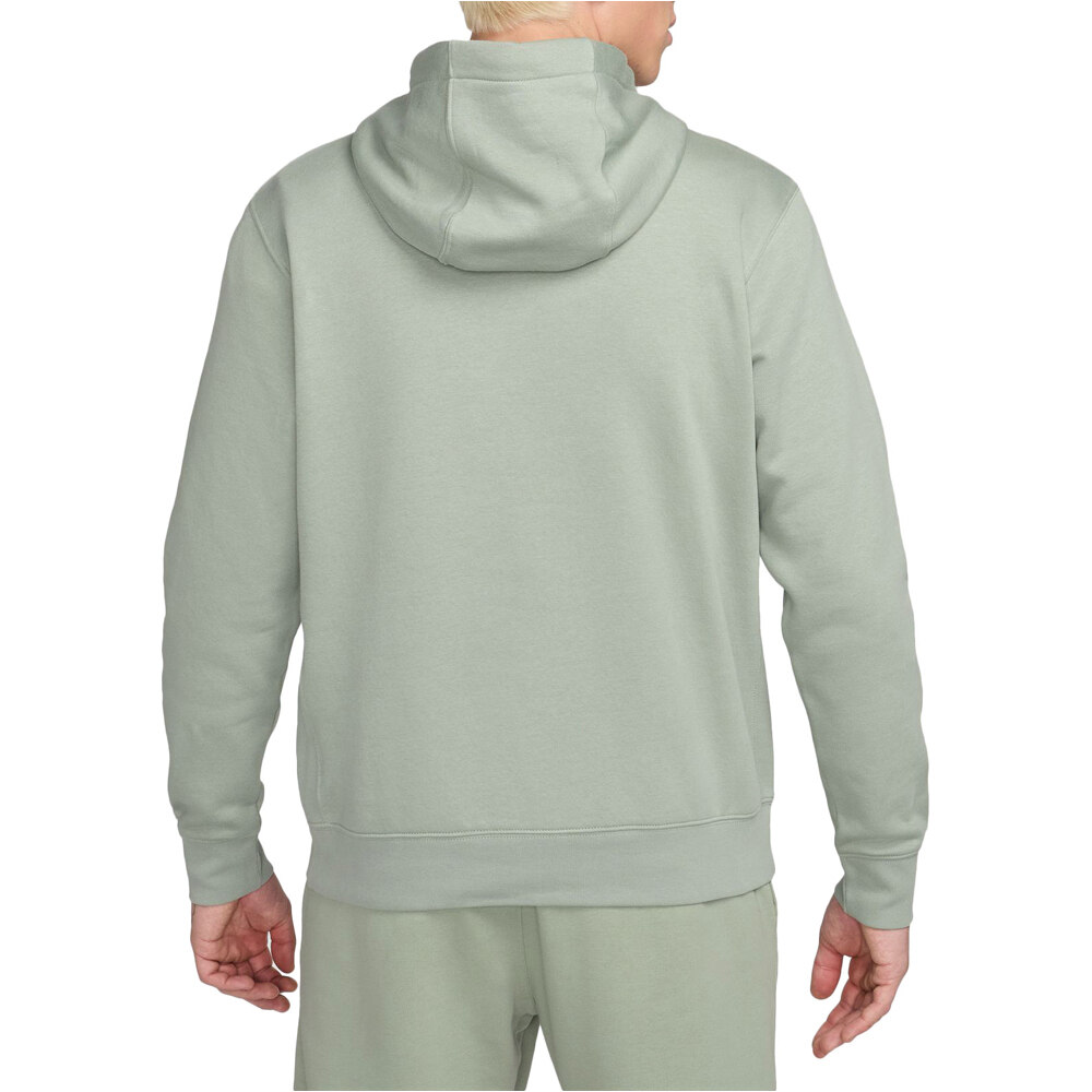 Nike sudadera hombre M NSW CLUB HOODIE PO BB vista trasera