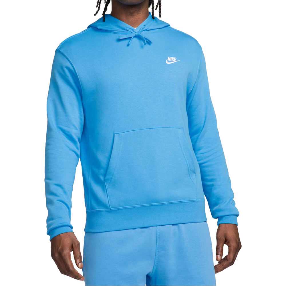 Nike sudadera hombre M NSW CLUB HOODIE PO FT vista frontal