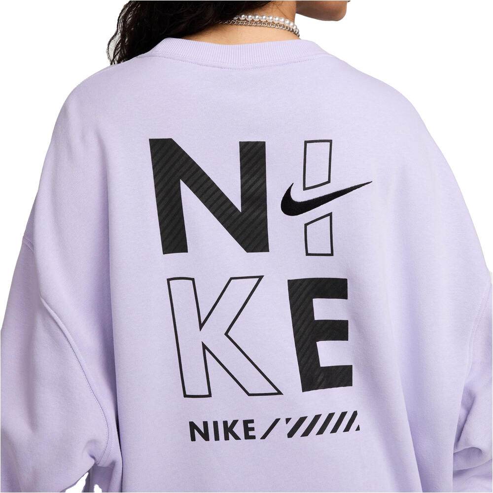 Nike sudadera mujer W NSW FLC OS CREW GLS 03