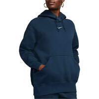 Nike sudadera mujer W NSW PHNX FLC OS PO HOODIE vista detalle