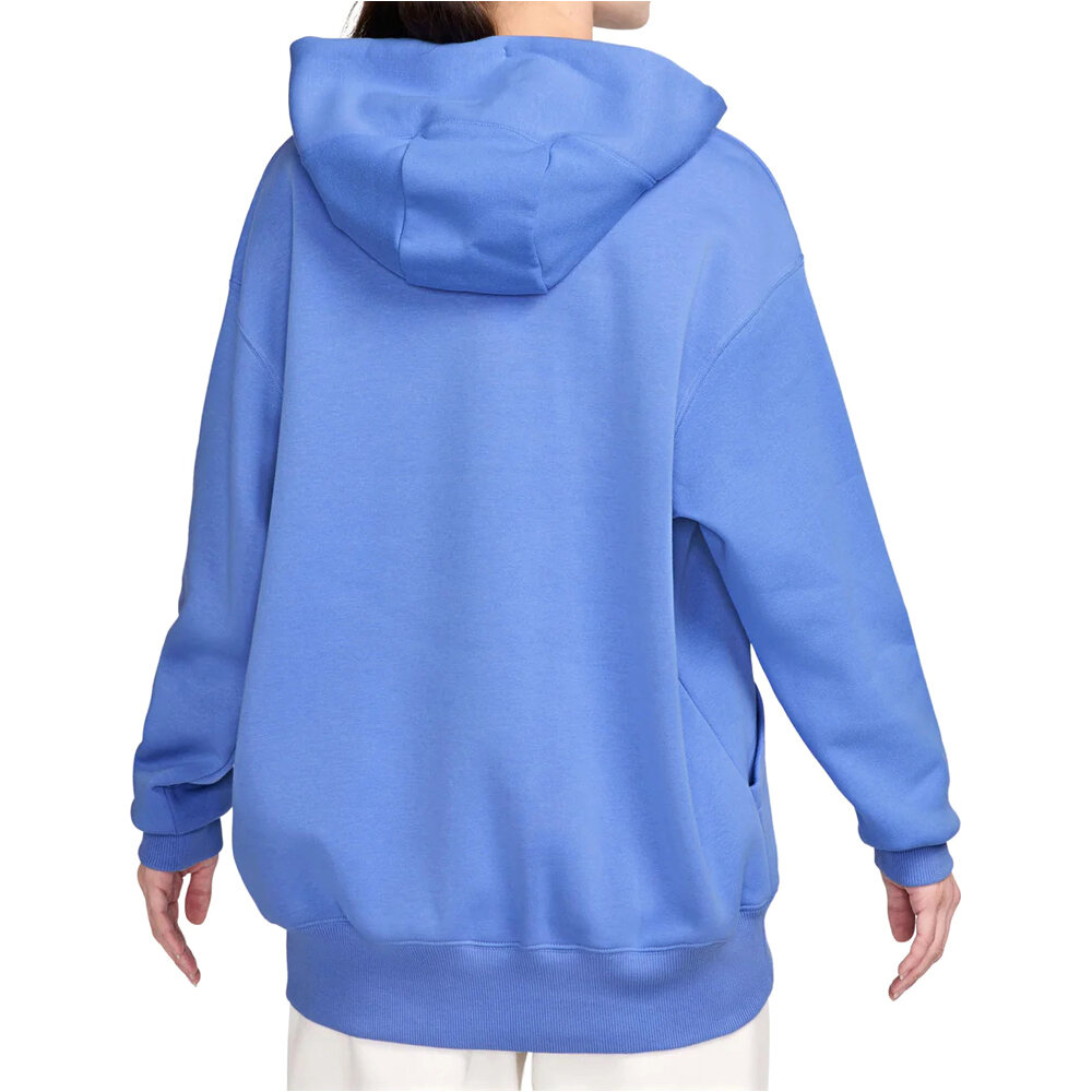 Nike sudadera mujer W NSW PHNX FLC OS PO HOODIE vista trasera