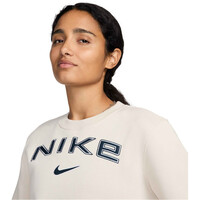 Nike sudadera mujer W NSW PHNX FLC STD LOGO CREW vista detalle