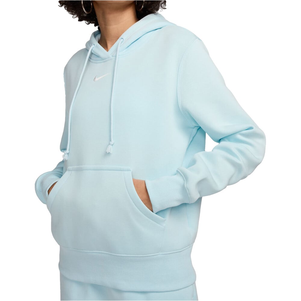 Nike sudadera mujer W NSW PHNX FLC STD PO HOODIE vista detalle