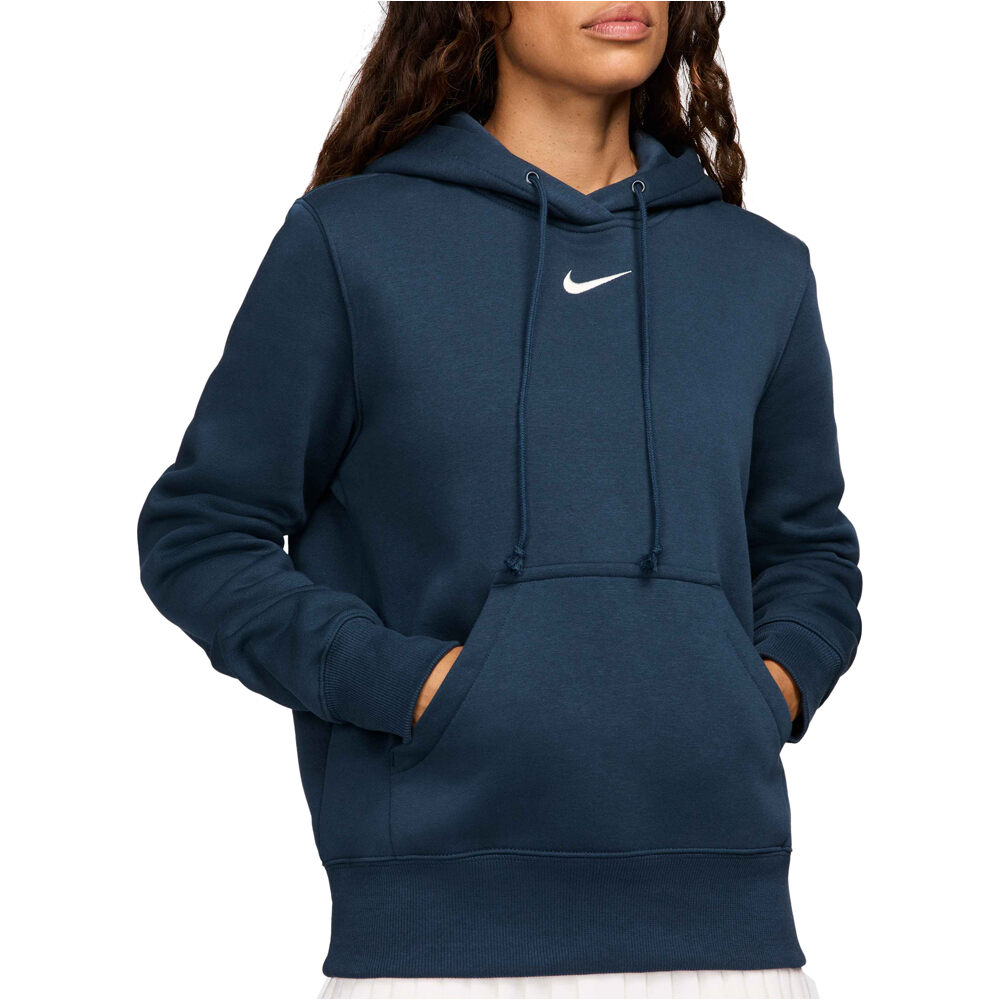 Nike sudadera mujer W NSW PHNX FLC STD PO HOODIE vista detalle