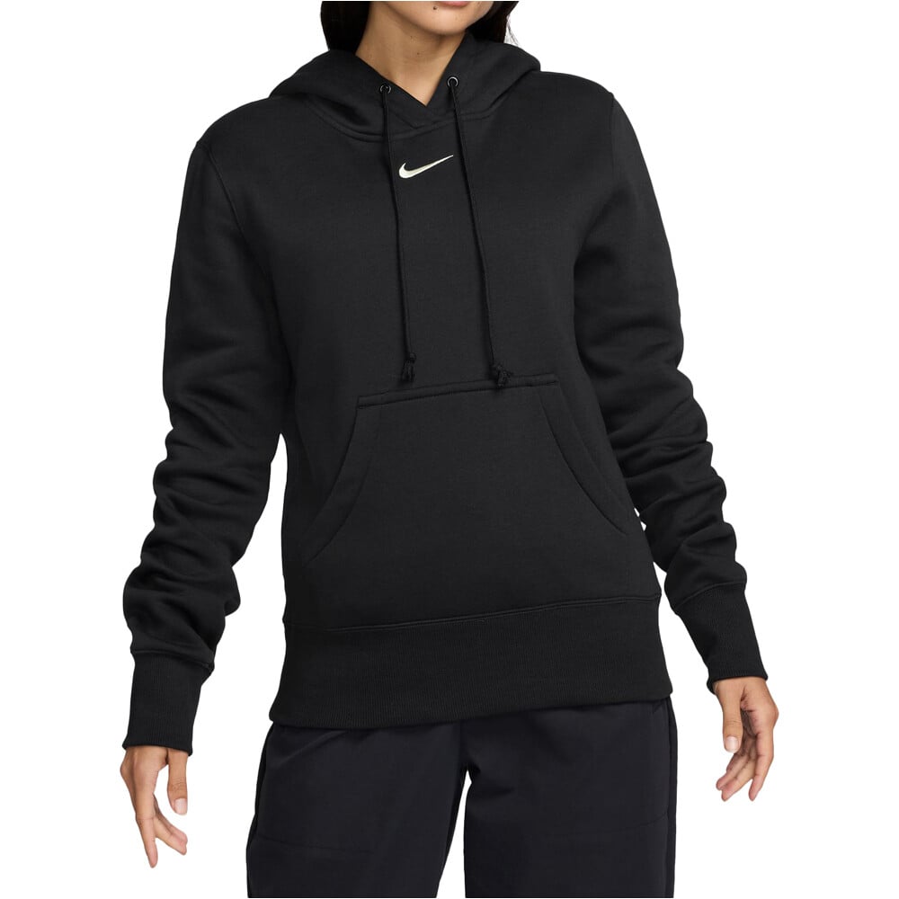 Nike sudadera mujer W NSW PHNX FLC STD PO HOODIE vista frontal