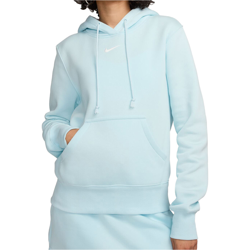 Nike sudadera mujer W NSW PHNX FLC STD PO HOODIE vista frontal