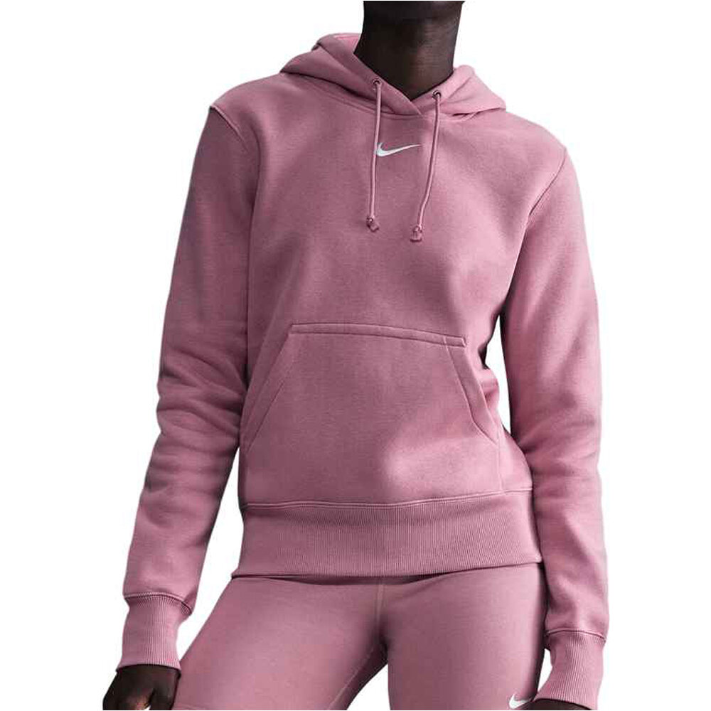 Nike sudadera mujer W NSW PHNX FLC STD PO HOODIE vista frontal