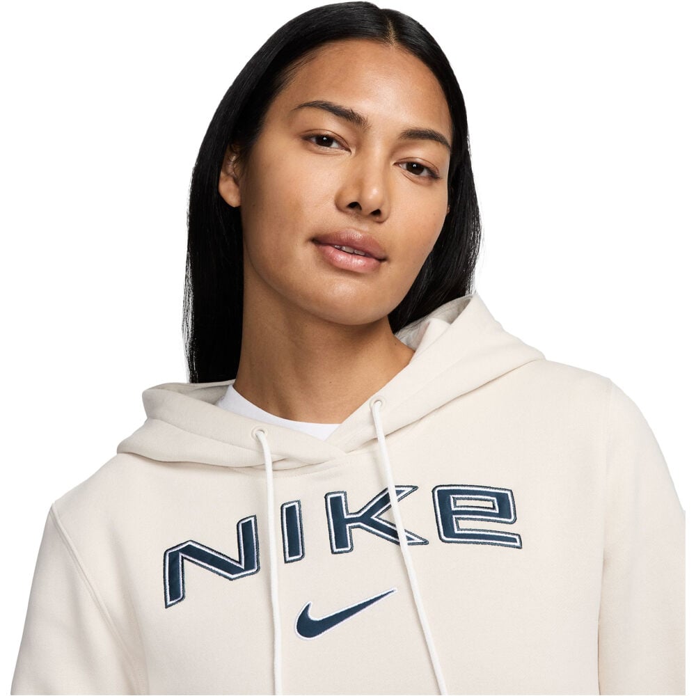 Nike sudadera mujer W NSW PHNX FLC STD PO LOGO HDY vista detalle