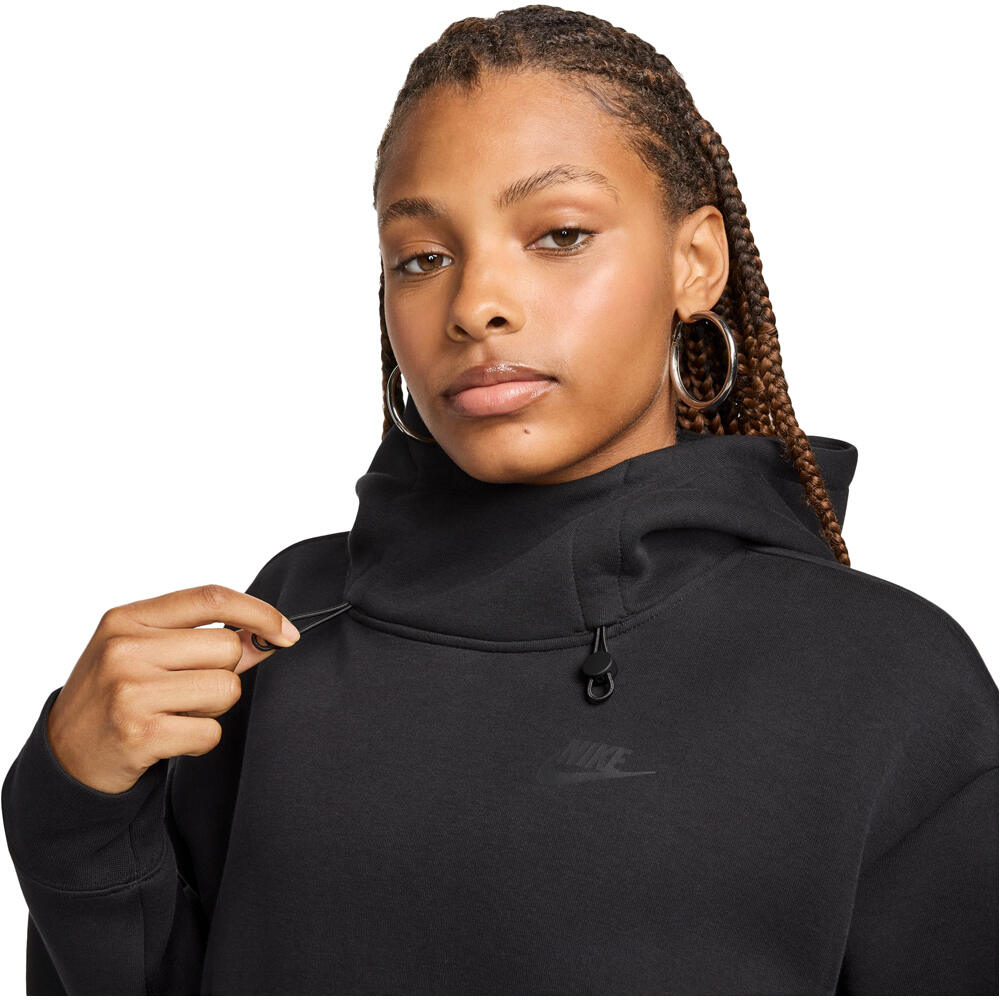 Nike sudadera mujer W NSW TCH FLC OS HDY vista detalle