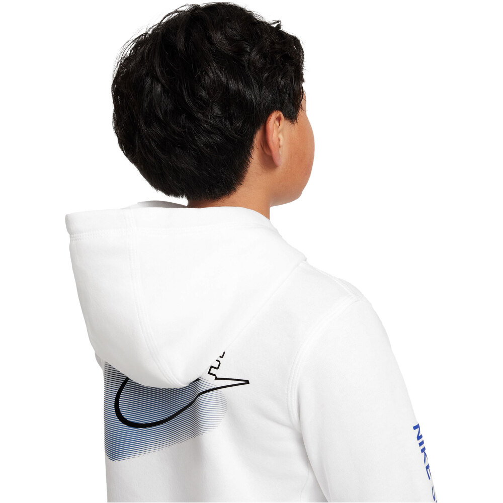 Nike sudadera niño B NSW SI FLC PO HOODIE BB2 05