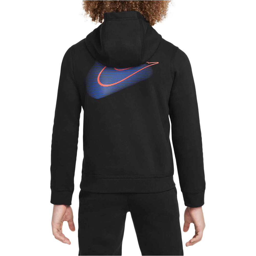 Nike sudadera niño B NSW SI FLC PO HOODIE BB2 vista trasera