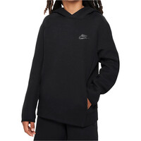 Nike sudadera niño B NSW TECH FLC PO HOODIE vista frontal