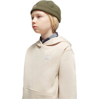 Nike sudadera niño K NSW CLUB FLC HDY LBR vista detalle