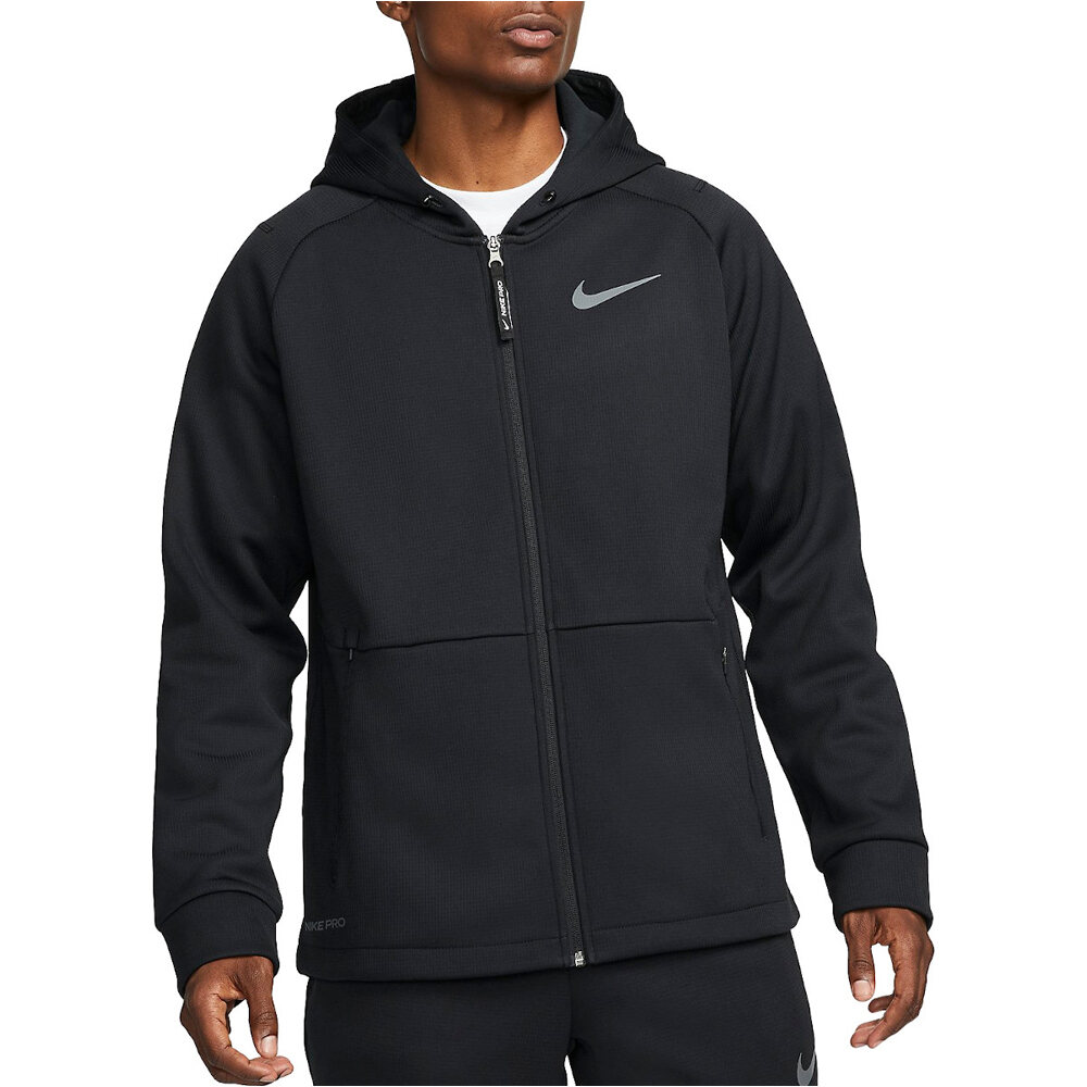 Nike sudaderas deportivas hombre M NP TF THRMA SPHR JKT HD FZ vista frontal