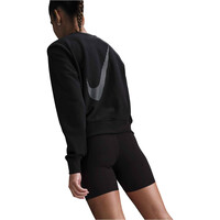 Nike sudaderas deportivas mujer W NK ONE DF CREW HBR TT 03