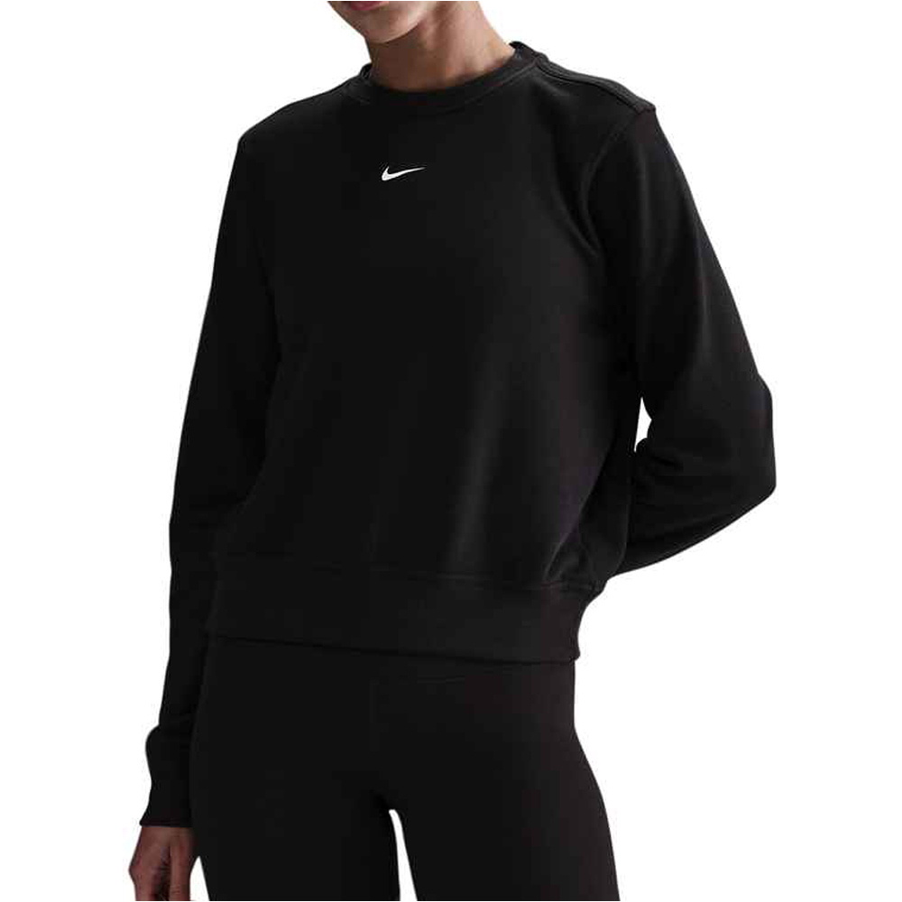 Nike sudaderas deportivas mujer W NK ONE DF CREW HBR TT vista frontal