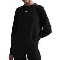 Nike sudaderas deportivas mujer W NK ONE DF CREW HBR TT vista frontal